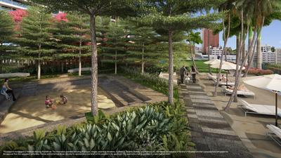 Balcony Image of 1350 Sq.ft 3 BHK Apartment / Flat for sale in Rustomjee Crown Phase 2, Prabhadevi Mumbai for Rs. 93500000