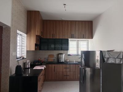 Kitchen Image of 1500 Sq.ft 3 BHK Builder Floor for rent in Thudiyalur Coimbatore for Rs. 30000