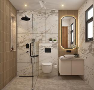 Bathroom Image of 2300 Sq.ft 4 BHK Builder Floor for sale in Sector 41 Gurgaon for Rs. 60000000
