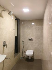 Common Bathroom Two Image of 1243 Sq.ft 3 BHK Apartment / Flat for sale in SS Balaji Sarvoday A Wing B Wing And E Wing, Dombivli East Thane for Rs. 9249600