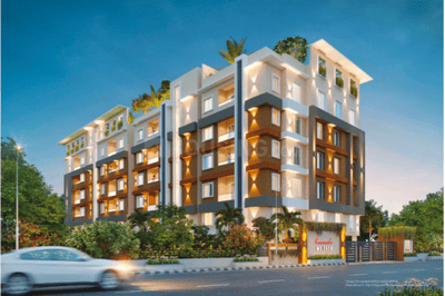 Image of 1600 Sq.ft 3 BHK Apartment / Flat for sale in Ghatikia, Bhubaneswar for Rs. 9600000