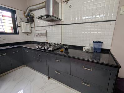Kitchen Image of 700 Sq.ft 2 BHK Apartment / Flat for rent in Chinchwad Pune for Rs. 27000