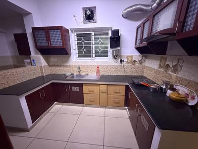 Kitchen Image of 1900 Sq.ft 3 BHK Apartment / Flat for rent in Royal Exotica, Ganapathy Coimbatore for Rs. 60000
