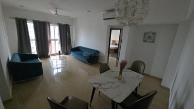 Living Room Image of 1200 Sq.ft 1 BHK Apartment / Flat for rent in Lodha Belmondo, Gahunje Pune for Rs. 29999