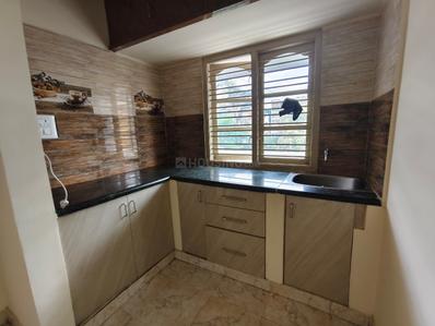 Kitchen Image of 350 Sq.ft 1 RK Independent House for rent in New Tippasandra Bengaluru for Rs. 20000