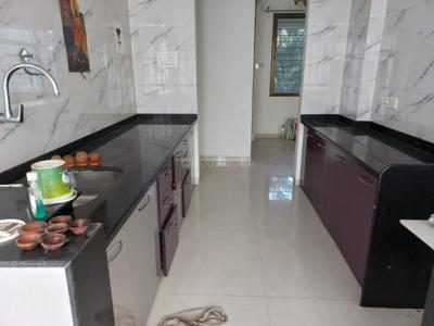Kitchen Image of 1200 Sq.ft 3 BHK Apartment / Flat for rent in Anandvalli Nashik for Rs. 25000