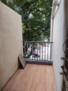 Balcony Image of 710 Sq.ft 2 BHK Apartment / Flat for rent in Saumya Junnare Heights, Dwarka Nashik for Rs. 15500