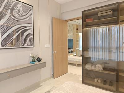 Bedroom Image of 1200 Sq.ft 3 BHK Apartment / Flat for rent in Purva Clermont Wing A, Chembur Mumbai for Rs. 120000