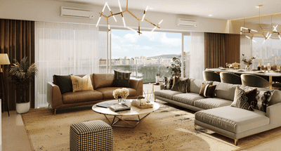 Image of 2460 Sq.ft 4 BHK Apartment / Flat for sale in L And T Elixir Reserve, Powai, Mumbai for Rs. 64080000