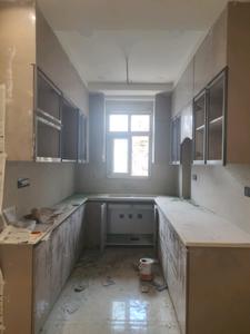 Kitchen Image of 1080 Sq.ft 3 BHK Builder Floor for sale in Jai Ambey Greenfield Floors, Green Field Colony Faridabad for Rs. 12800000