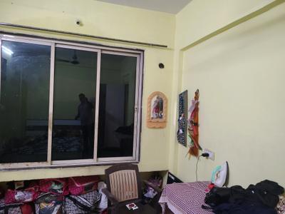 Bedroom Image of 480 Sq.ft 1 BHK Apartment / Flat for rent in Unique Greens, Kasarvadavali Thane for Rs. 17860