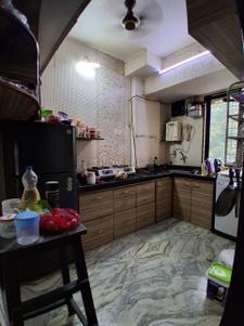 Kitchen Image of 950 Sq.ft 2 BHK Apartment / Flat for rent in Mahaavir Malhar, Ghansoli Navi Mumbai for Rs. 45000