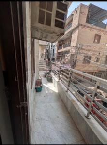 Balcony Image of 855 Sq.ft 3 BHK Builder Floor for sale in Tri Nagar New Delhi for Rs. 10000000