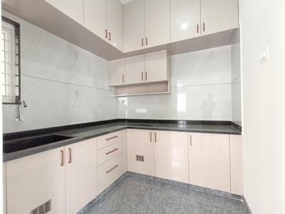 Kitchen Image of 700 Sq.ft 1 BHK Builder Floor for rent in ITI Layout Bengaluru for Rs. 32000