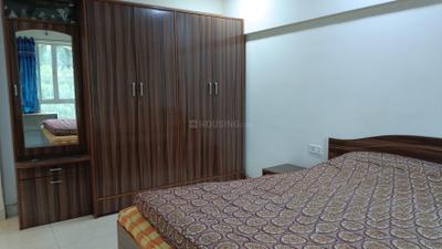 Bedroom Image of 1200 Sq.ft 2 BHK Apartment / Flat for rent in Karia Konark Campus, Viman Nagar Pune for Rs. 48000