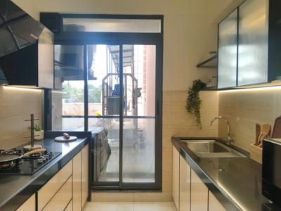 Kitchen Image of 850 Sq.ft 2 BHK Apartment / Flat for sale in Piramal Vaikunth , Thane West Thane for Rs. 13000000