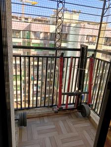 Balcony Image of 960 Sq.ft 2 BHK Apartment / Flat for sale in Ruturaj Vastushilp Phase II A B C Wings, Nalasopara West Nala Sopara for Rs. 5350000
