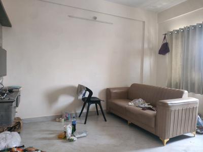 Living Room Image of 650 Sq.ft 1 BHK Apartment / Flat for rent in Om Sai, Marathahalli Bengaluru for Rs. 29000