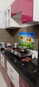 Kitchen Image of 600 Sq.ft 1 BHK Apartment / Flat for sale in Sukur Enclave A, Kasarvadavali Thane for Rs. 6500000