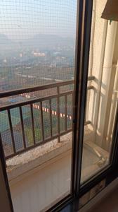 Balcony Image of 421 Sq.ft 1 BHK Apartment / Flat for rent in Unique Imperial Towers, Diva Thane for Rs. 11500