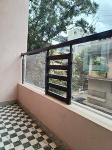 Balcony Image of 600 Sq.ft 1 BHK Apartment / Flat for rent in Indira Nagar Bengaluru for Rs. 35001