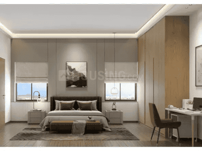 Bedroom Image of 1200 Sq.ft 2 BHK Apartment / Flat for sale in The Line, Kokapet Hyderabad for Rs. 10600000