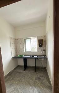 Kitchen Image of 850 Sq.ft 3 BHK Apartment / Flat for rent in Bagmari Kolkata for Rs. 22000