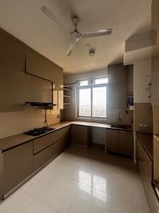 Kitchen Image of 1700 Sq.ft 3 BHK Apartment / Flat for rent in One Hiranandani Park, Thane West Thane for Rs. 105000