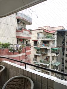 Bedroom Two Image of 1850 Sq.ft 3 BHK Apartment / Flat for rent in Sector 18 Dwarka New Delhi for Rs. 49000