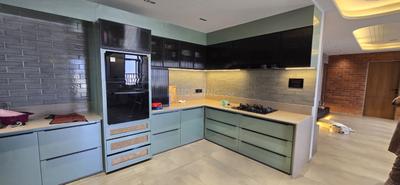 Kitchen Image of 1550 Sq.ft 3.5 BHK Apartment / Flat for sale in Shree Sparsh Skyview, Bhayli Vadodara for Rs. 10500000