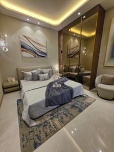 Bedroom Image of 1500 Sq.ft 3 BHK Apartment / Flat for sale in Sunteck Beach Residences, Vasai West Vasai for Rs. 21200000