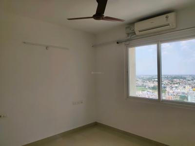Bedroom Image of 1400 Sq.ft 3 BHK Apartment / Flat for rent in Prestige Bella Vista, Iyyappanthangal Chennai for Rs. 50000