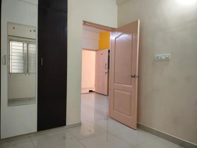 Bedroom Image of 450 Sq.ft 1 BHK Apartment / Flat for rent in Kadubeesanahalli Bengaluru for Rs. 18000