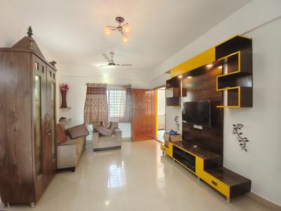 Living Room Image of 1015 Sq.ft 2 BHK Apartment / Flat for rent in Basapura Bengaluru for Rs. 30000