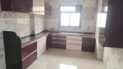 Kitchen Image of 1560 Sq.ft 3 BHK Apartment / Flat for rent in Runwal Gardens, Dombivli East Thane for Rs. 30000