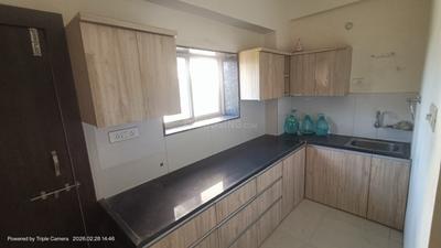 Kitchen Image of 650 Sq.ft 1 BHK Apartment / Flat for rent in Scheme No 140 Indore for Rs. 16000