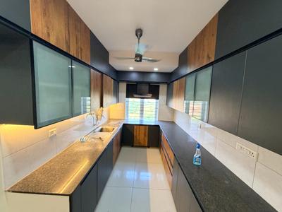 Kitchen Image of 2050 Sq.ft 4 BHK Apartment / Flat for rent in Casagrand Castle, Kolapakkam Chennai for Rs. 55000