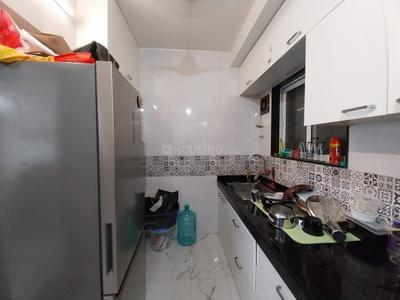 Kitchen Image of 750 Sq.ft 1 BHK Apartment / Flat for rent in Lokhandwala Lady Ratan Tower, Worli Mumbai for Rs. 70000