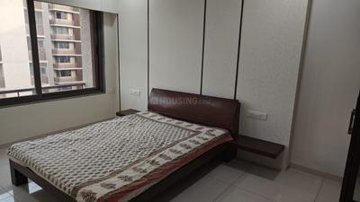 Bedroom Image of 2335 Sq.ft 3 BHK Apartment / Flat for rent in Shivalik Green View, Shantigram Ahmedabad for Rs. 58000