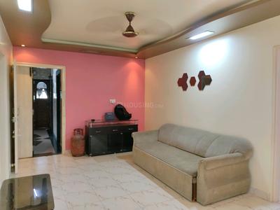 Hall Image of 1200 Sq.ft 2 BHK Apartment / Flat for rent in Sagar Darshan Towers, Nerul Navi Mumbai for Rs. 75000