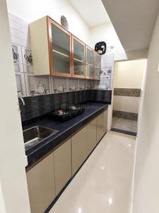 Kitchen Image of 650 Sq.ft 1 BHK Apartment / Flat for rent in Kondapur Hyderabad for Rs. 23000