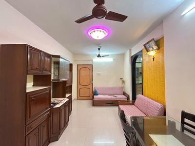 Living Room Image of 600 Sq.ft 1 BHK Apartment / Flat for rent in Borivali West Mumbai for Rs. 37000
