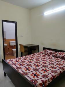 Bedroom Image of 400 Sq.ft 1 RK Apartment / Flat for rent in Indira Nagar Bengaluru for Rs. 20000