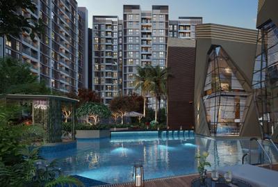 Image of 520 Sq.ft 1 BHK Apartment / Flat for sale in Kohinoor Uptown Kalyan, Kalyan West, Kalyan for Rs. 3249000
