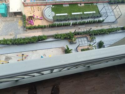 Balcony Image of 1051 Sq.ft 3 BHK Apartment / Flat for rent in Vrundavan Bliss, Waghodia Road Vadodara for Rs. 20000