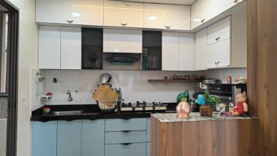 Kitchen Image of 1301 Sq.ft 3 BHK Apartment / Flat for sale in Skyi Star City, Dhayari Pune for Rs. 7500000