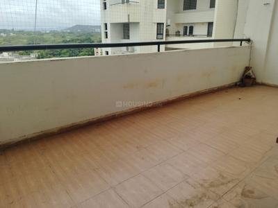Balcony Image of 1300 Sq.ft 3 BHK Apartment / Flat for rent in Rohan Nilay, Aundh Pune for Rs. 41000