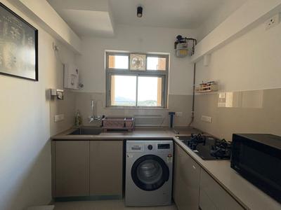 Kitchen Image of 550 Sq.ft 1 BHK Apartment / Flat for rent in Hiranandani Estate Thane for Rs. 45000