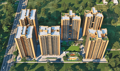 Image of 1026 Sq.ft 3 BHK Apartment / Flat for sale in Arise Vibrant, Chharodi, Ahmedabad for Rs. 9400000