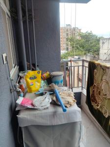 Balcony Image of 700 Sq.ft 1 BHK Apartment / Flat for sale in M S Santiago Nest, Tathawade Pune for Rs. 5800000